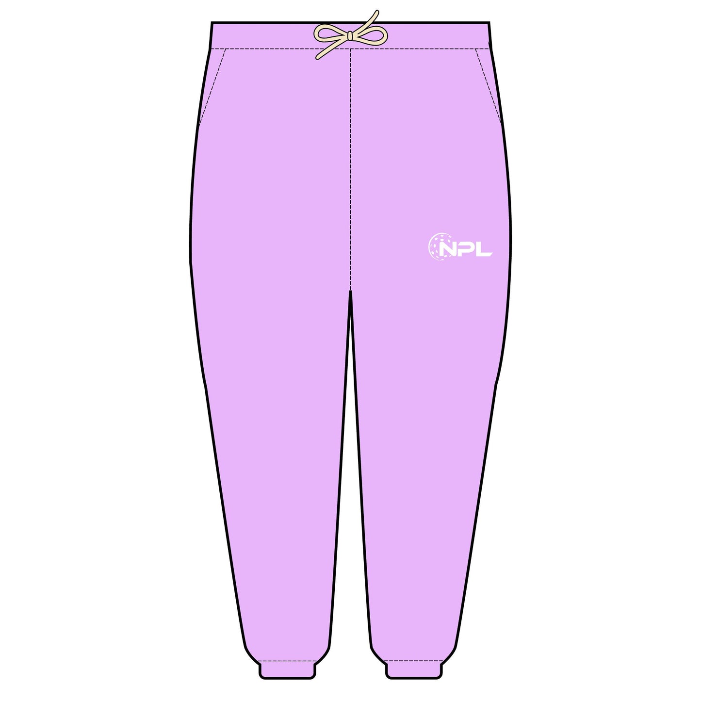 NPL Unisex Garment-Dyed Lightweight Fleece Sweatpants
