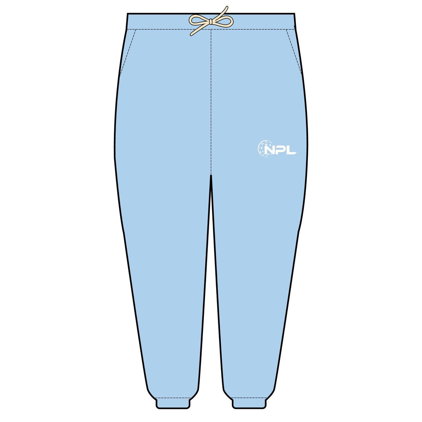 NPL Unisex Garment-Dyed Lightweight Fleece Sweatpants