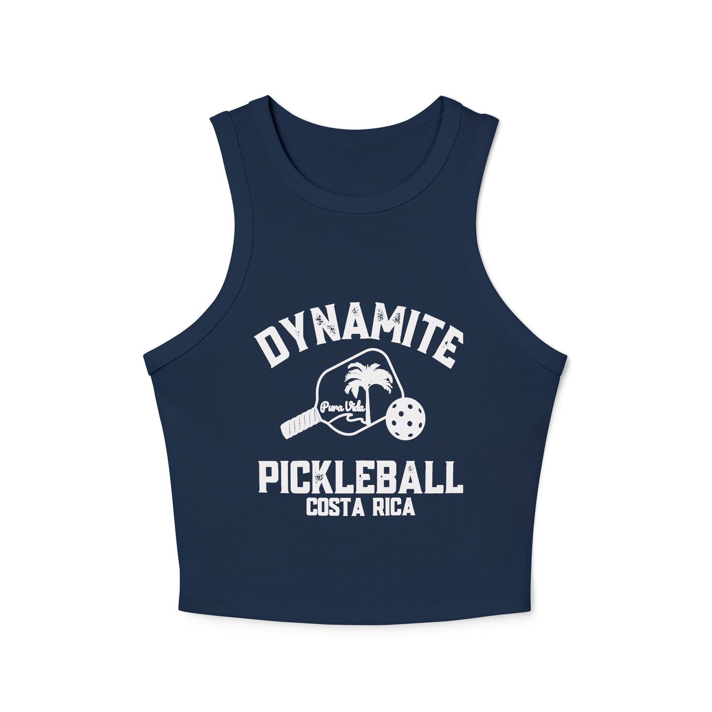 Pura Vida Dynamite Pickleball Racer Tank Top for Active Women