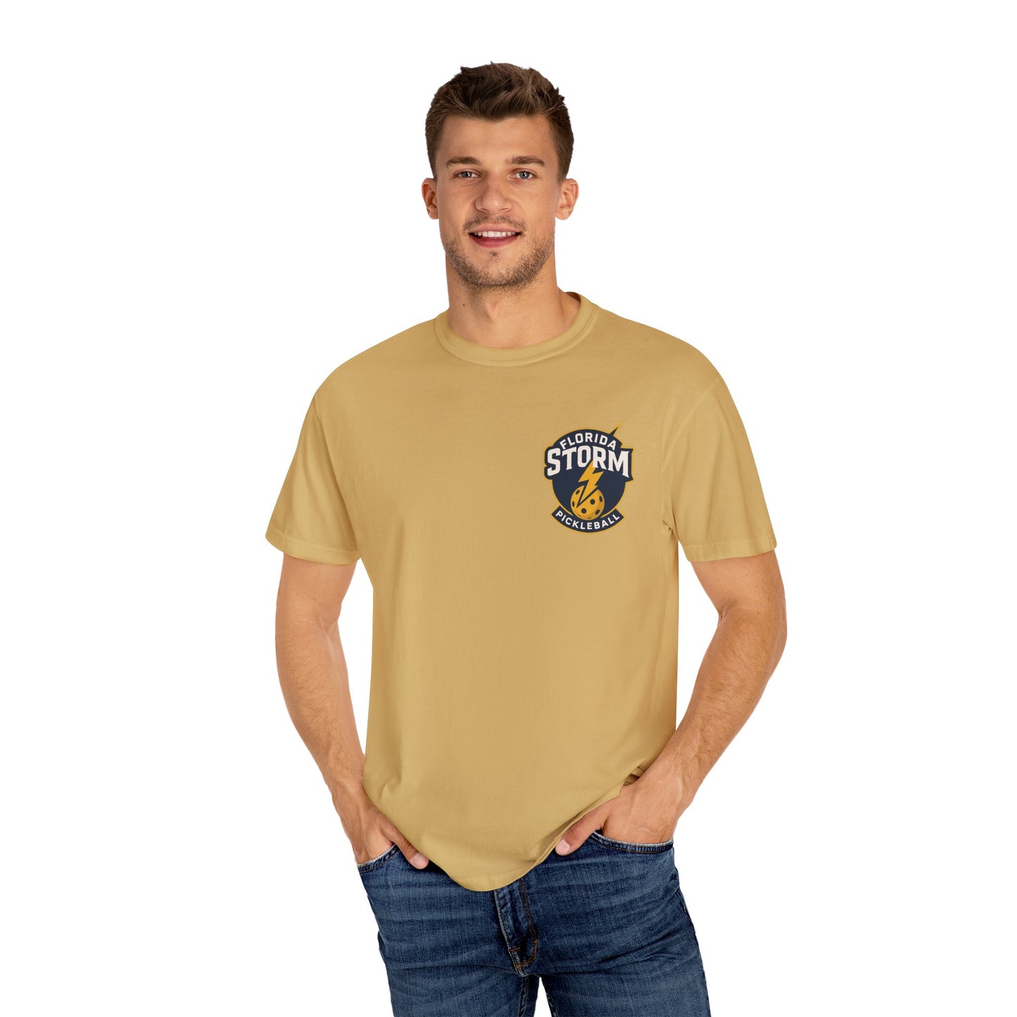 Florida Storm Garment Dyed Unisex T - Add name