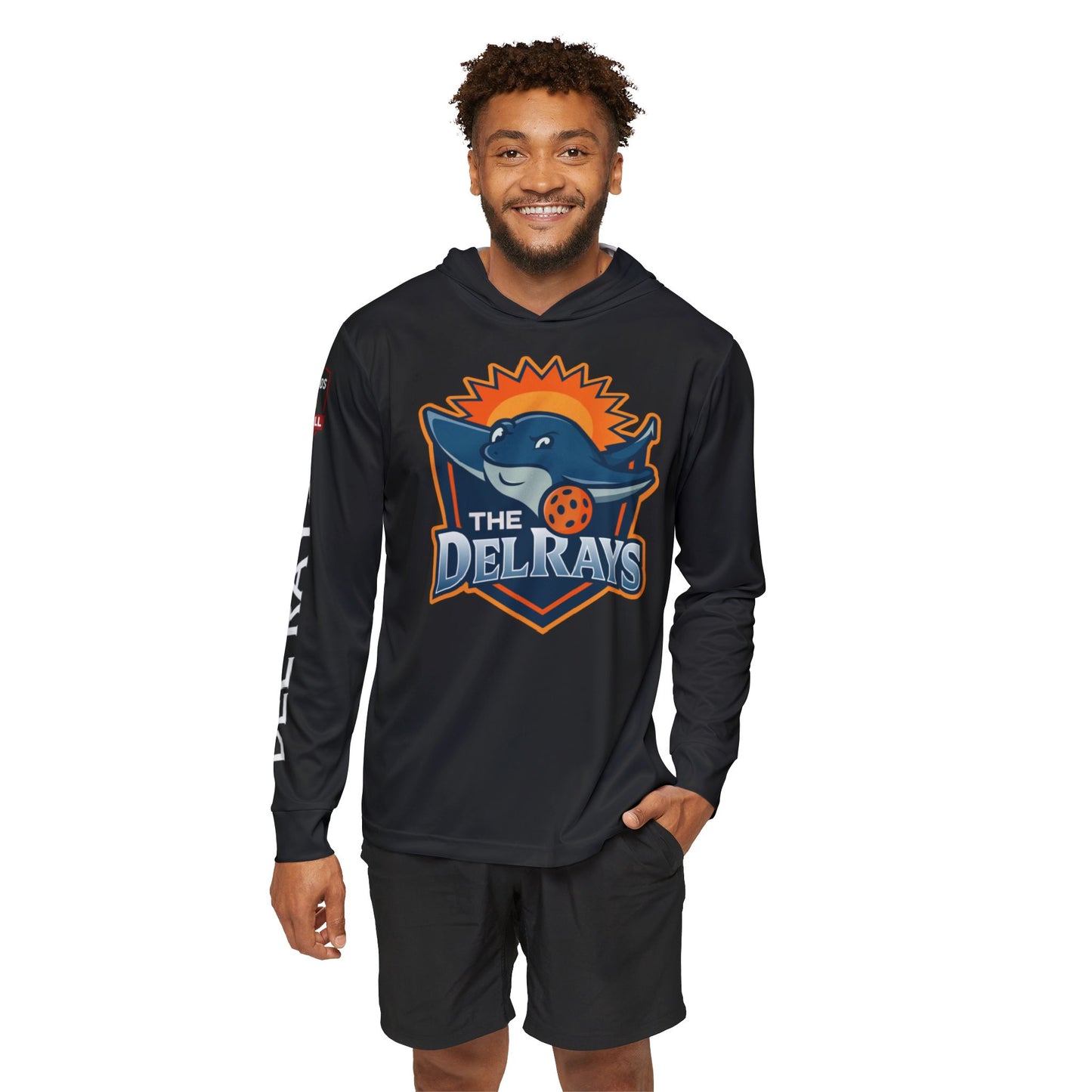 The Del Rays - Unisex SPF 50 Sports Warmup Hoodie - (add name back or sleeve)