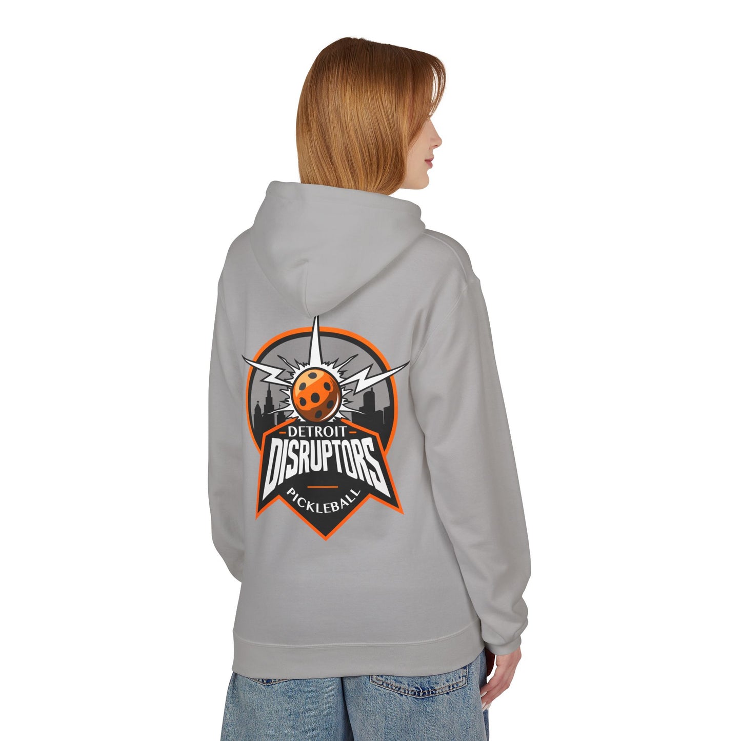 Detroit Disrupters Unisex Midweight Softstyle Fleece Hoodie