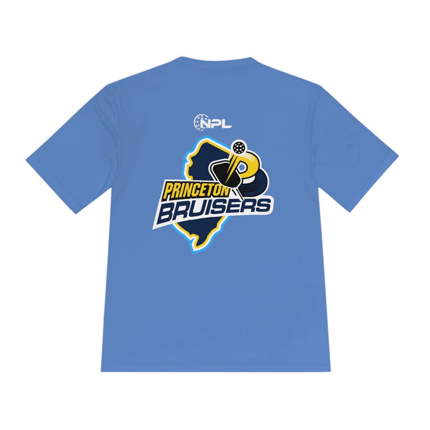 Princeton Bruisers - NPL Team Unisex Moisture Wicking Tee, SPF 40