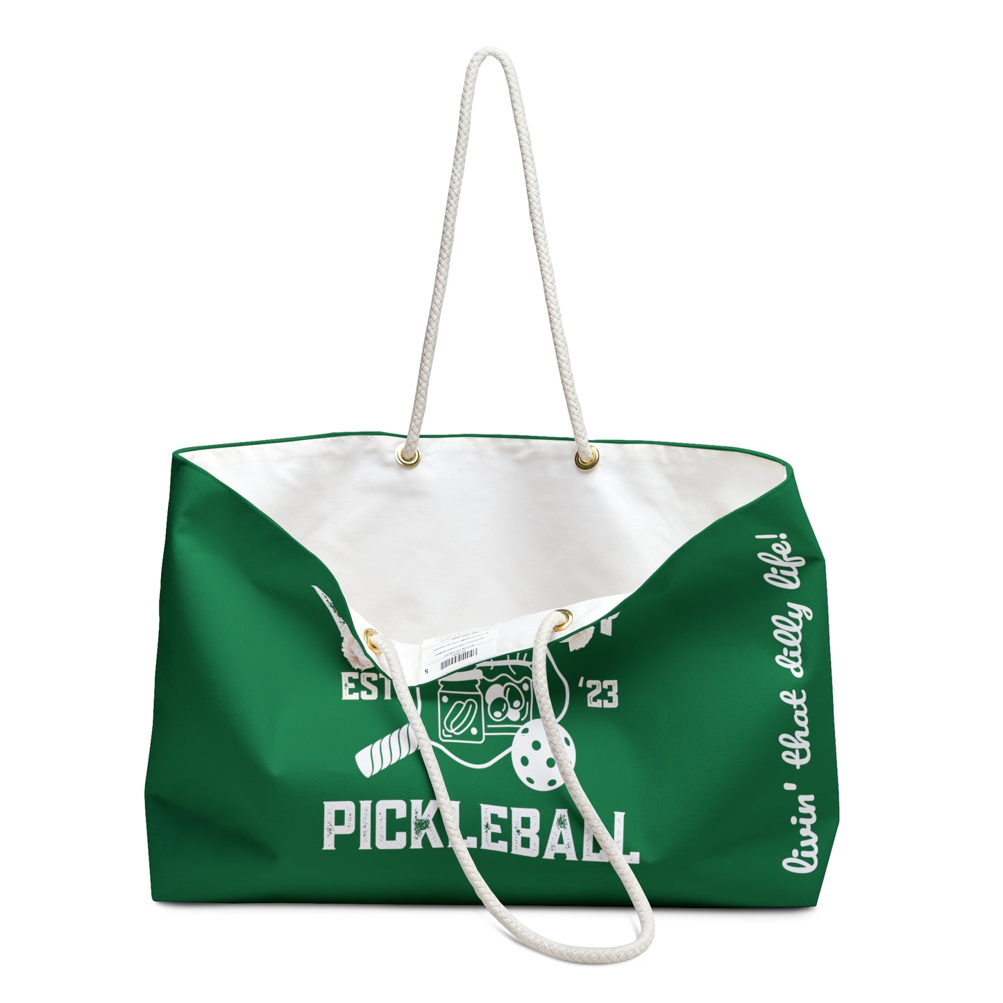 Kosher Pickleball - Weekender Bag GREEN