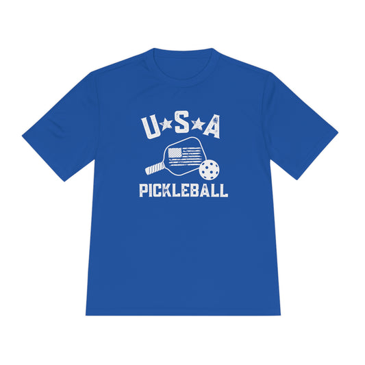 USA Pickleball - Unisex Moisture Wicking Tee