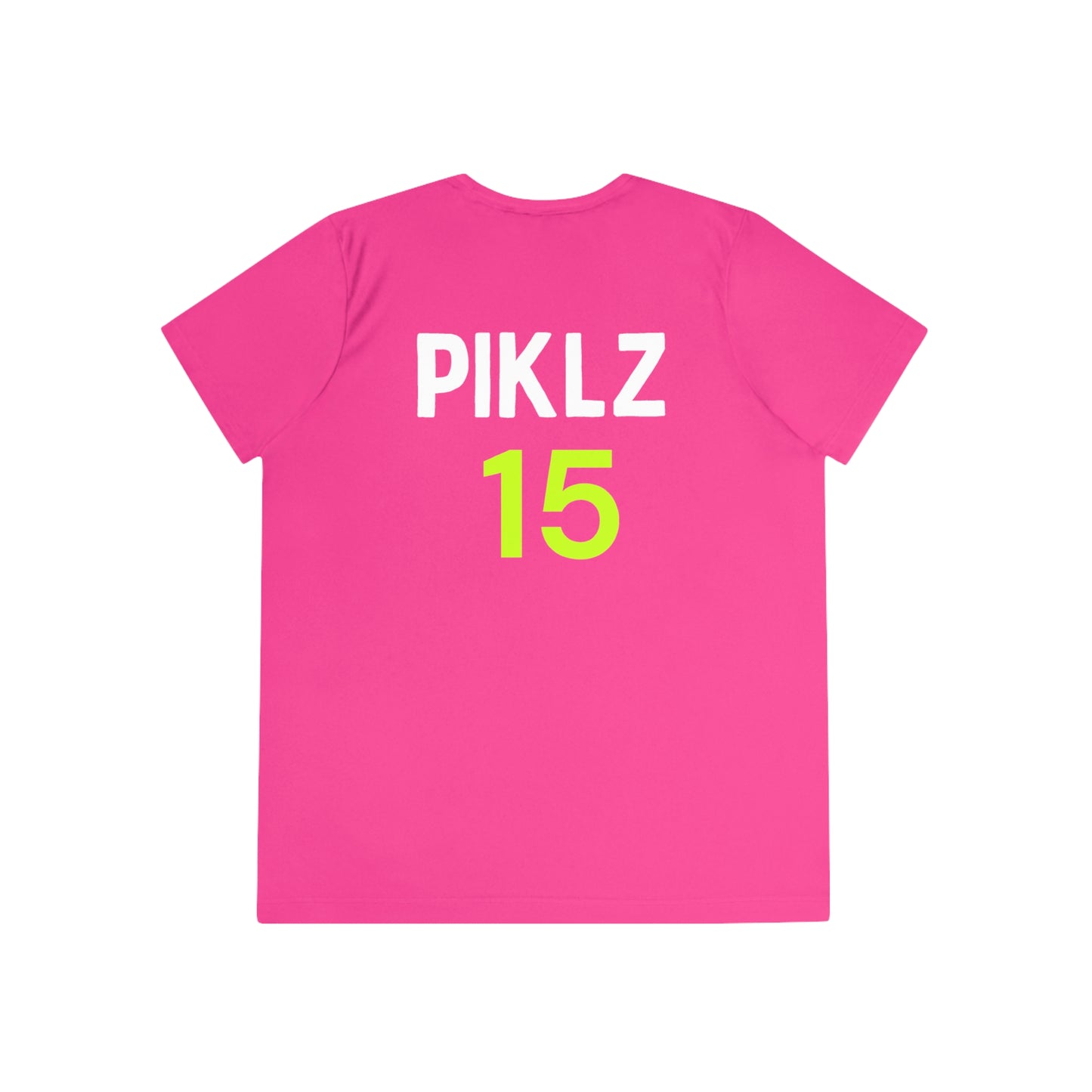 PICKLZ SPF 40 Ladies Moisture Wicking Competitor Tee - add your number in instructions