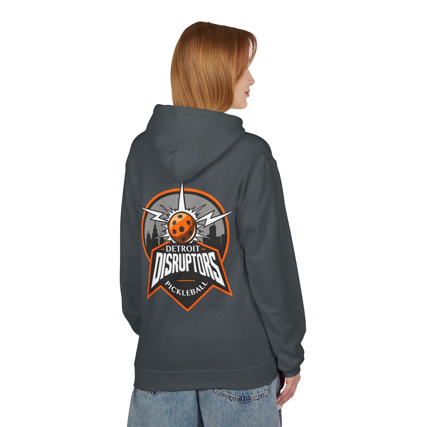 Detroit Disrupters Unisex Midweight Softstyle Fleece Hoodie