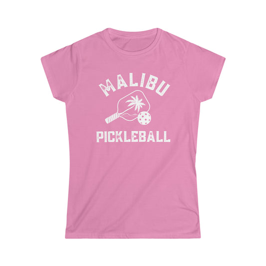 Malibu Pickleball - Women's Softstyle Tee