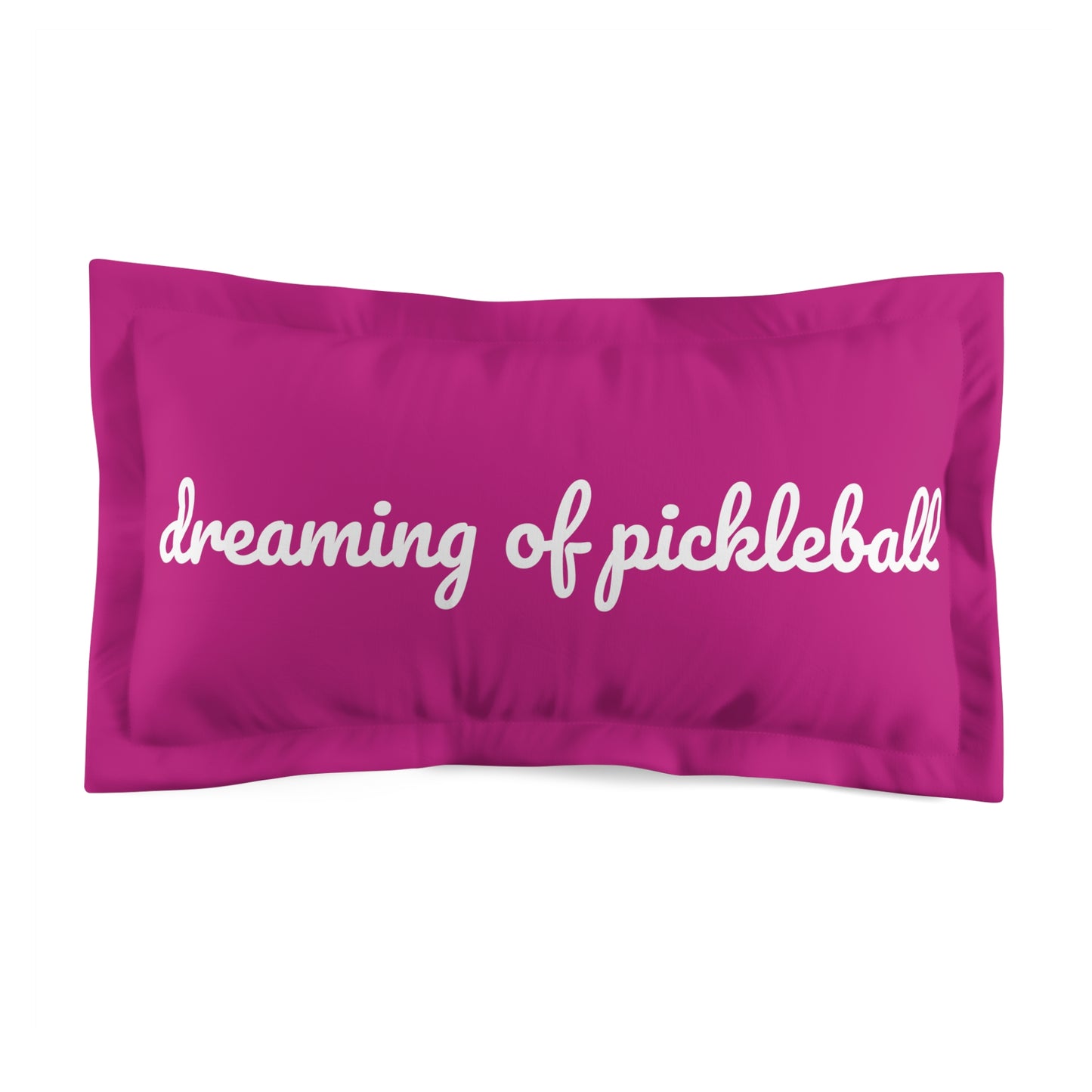Pickleball Microfiber Pillow Sham