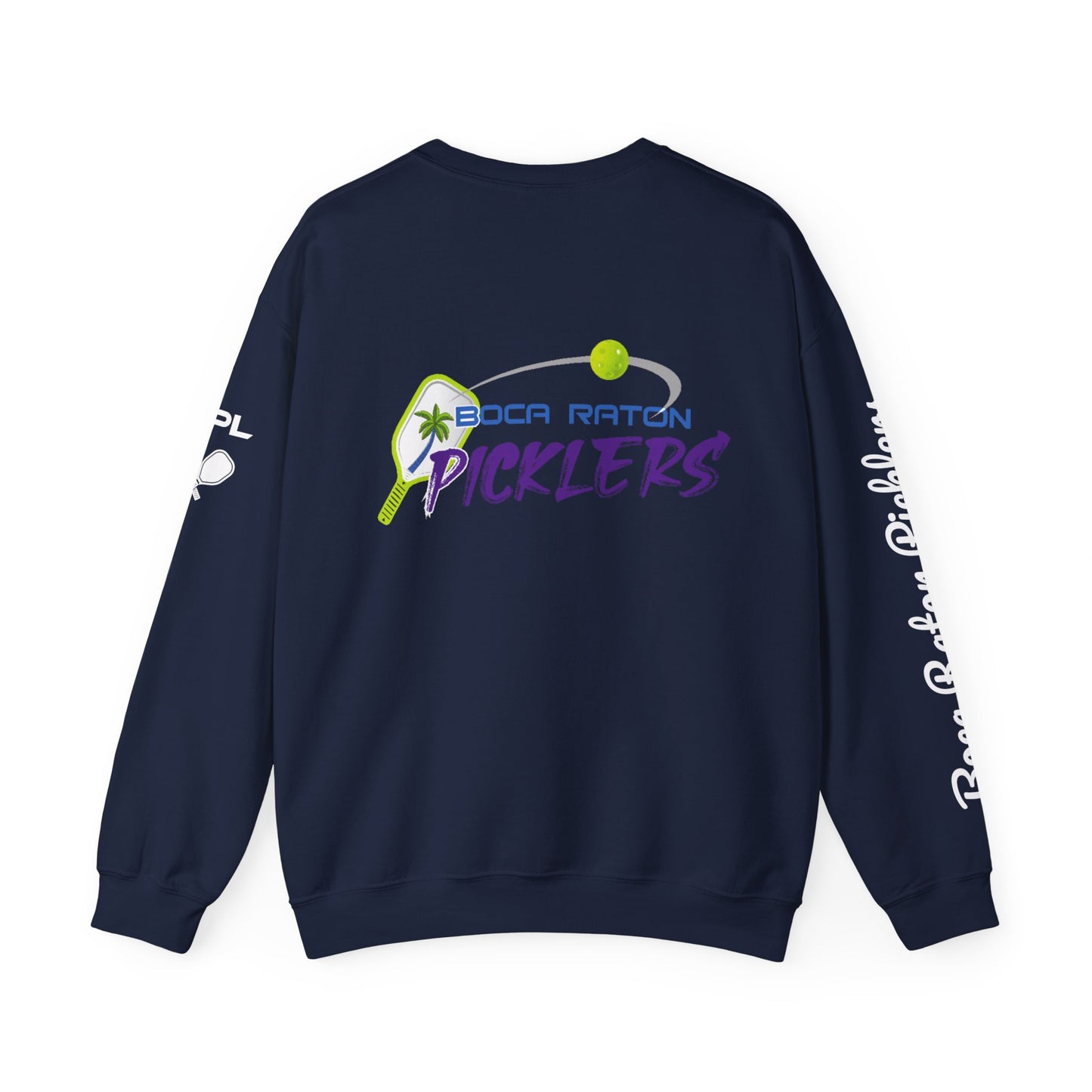 Boca Raton Picklers NPL Team - NPL front/logo back Custom Crew/Sleeves Boca Raton Picklers - personalize sleeve and or back