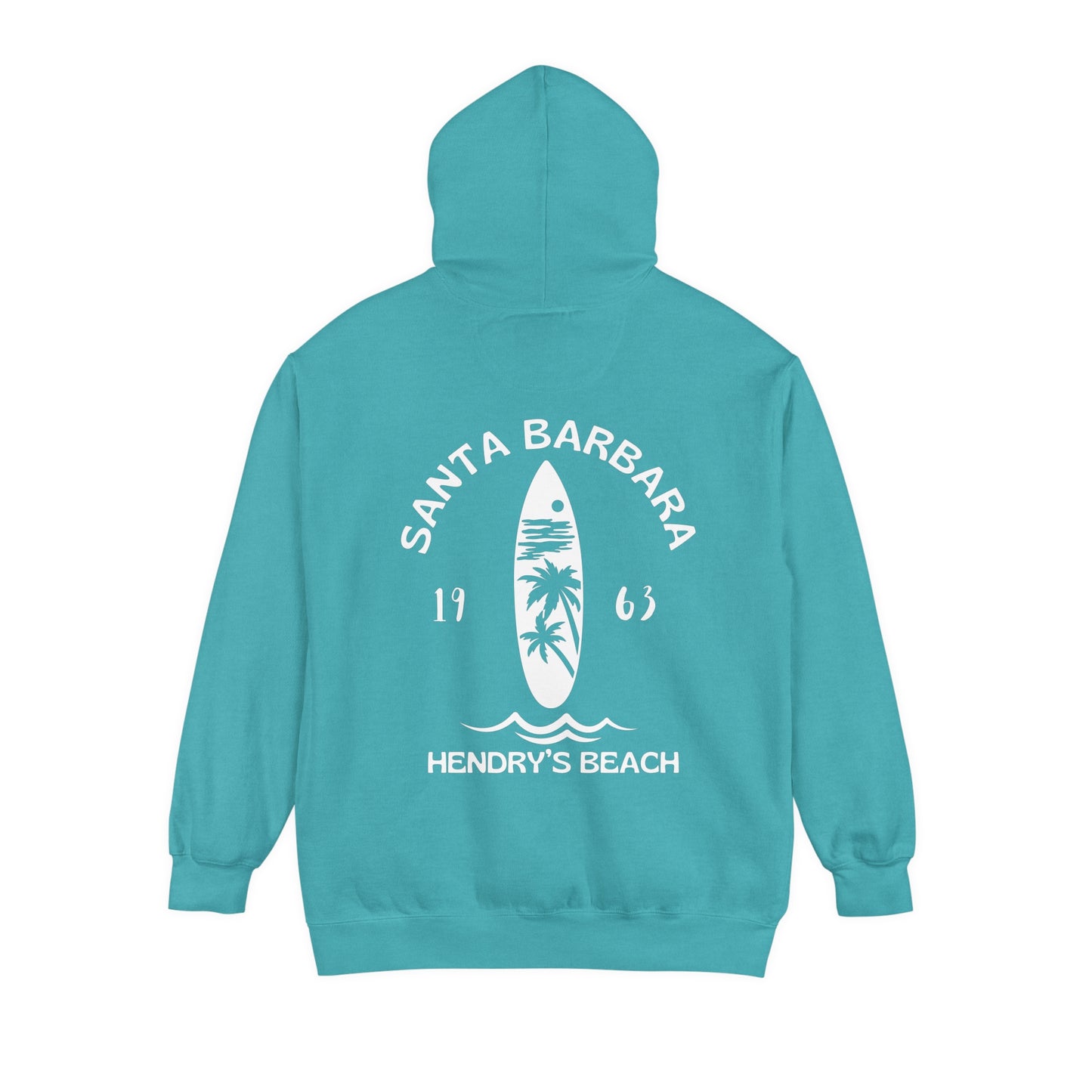 Santa Barbara - Hendry’s Beach -Hoodie - Comfort Colors
