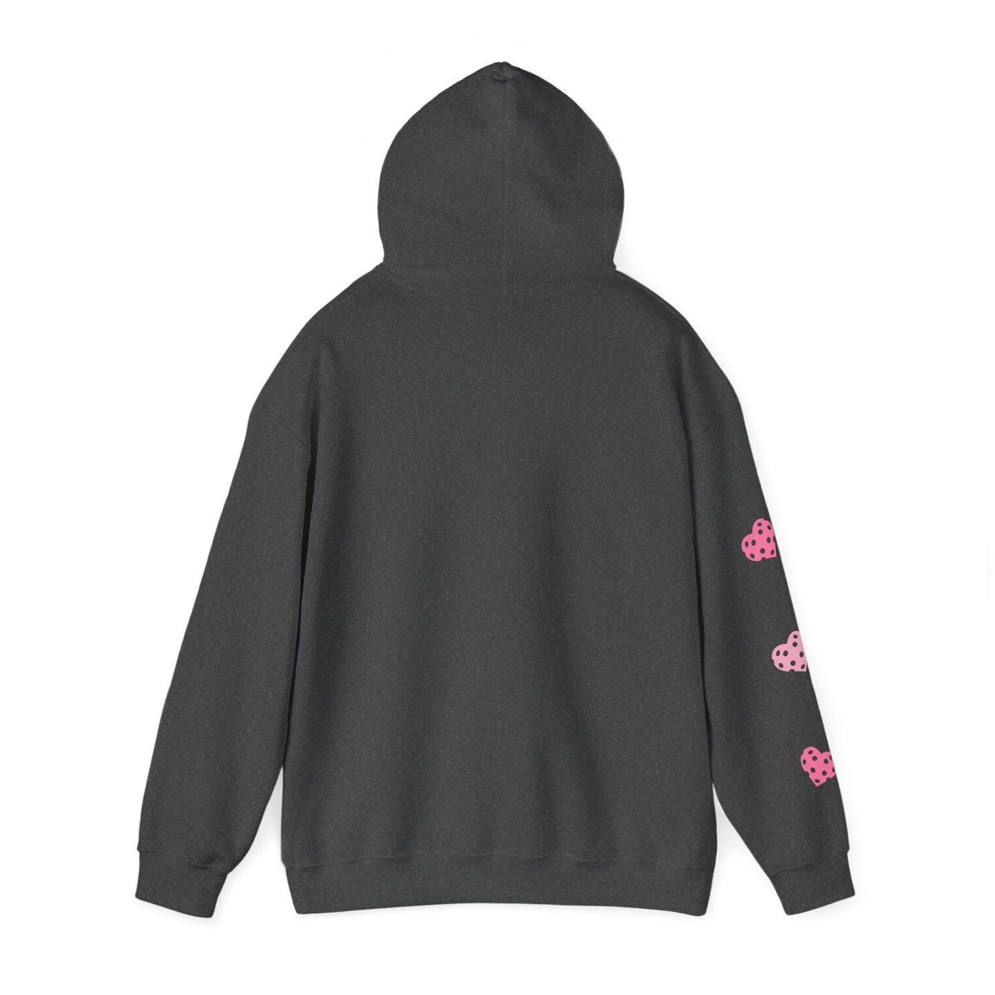 Pickleball LOVE Hoodie - can customize sleeves & back - add in notes