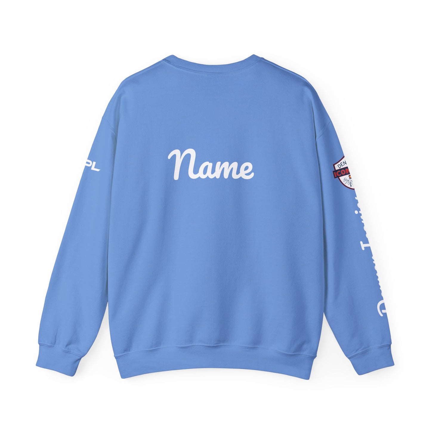 PICKLE/ Denver Iconics sleeve - Customize Crew - add name on back