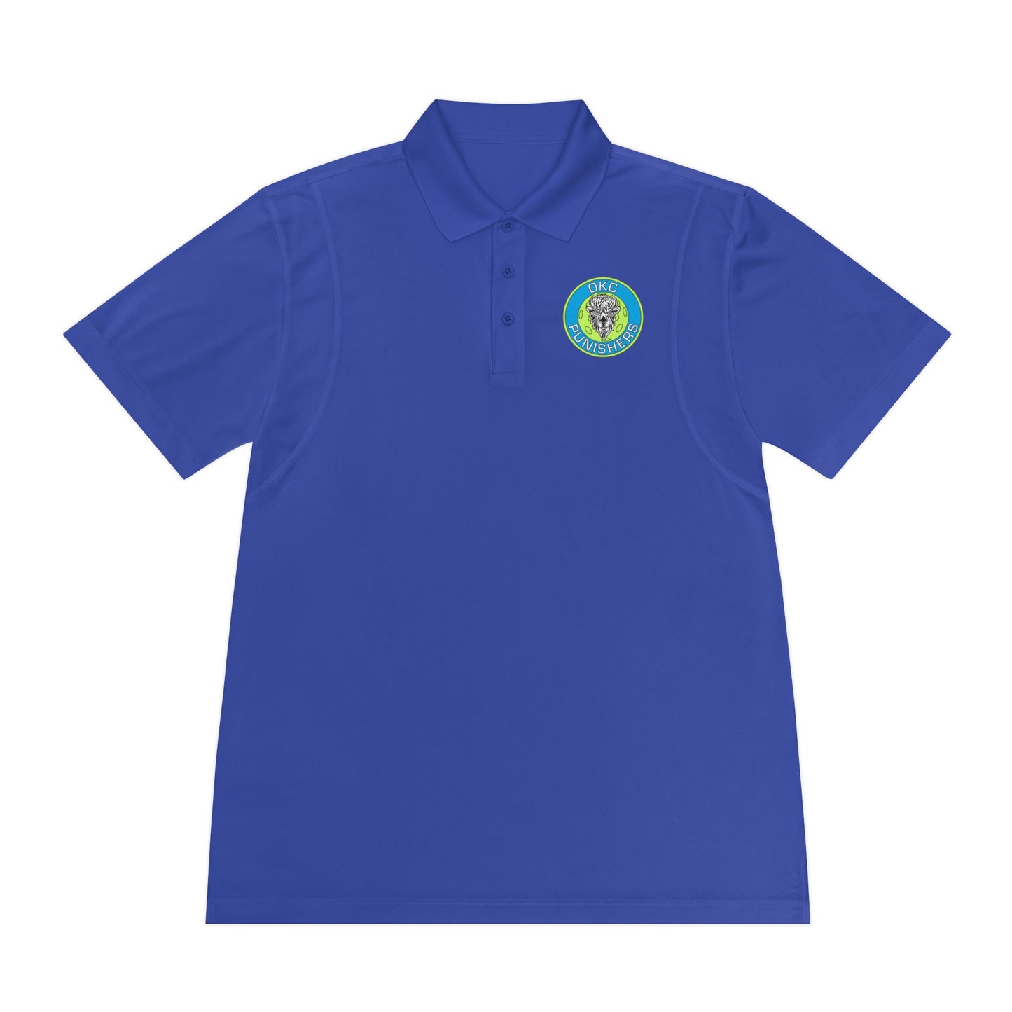 OKC Punishers NPL - Men's Moisture Wicking, Sport Polo Shirt