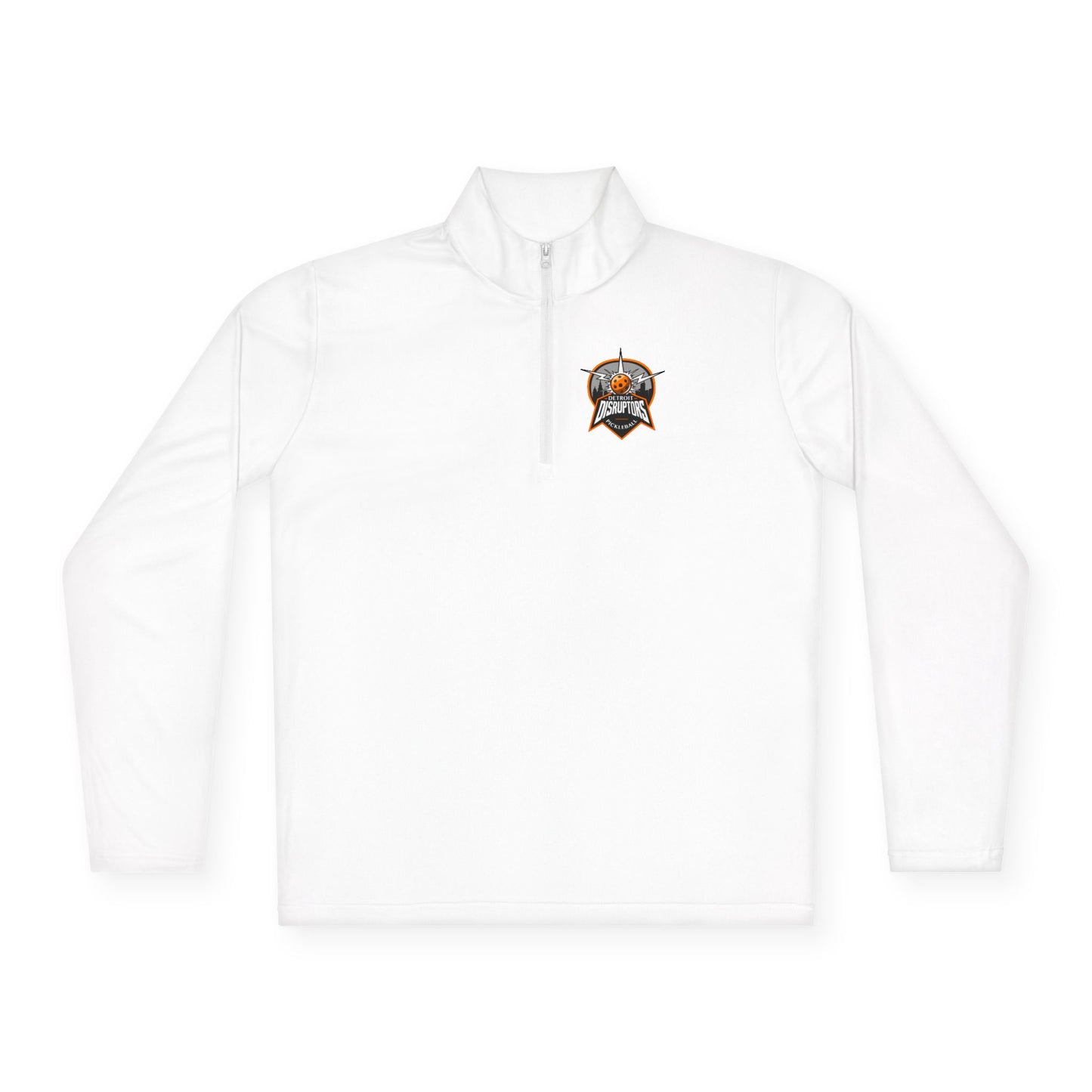 Version 2 -Detroit Disruptors Unisex/Men’s Cut - Customize name back -SPF 40 Quarter-Zip Pullover (add in instructions)