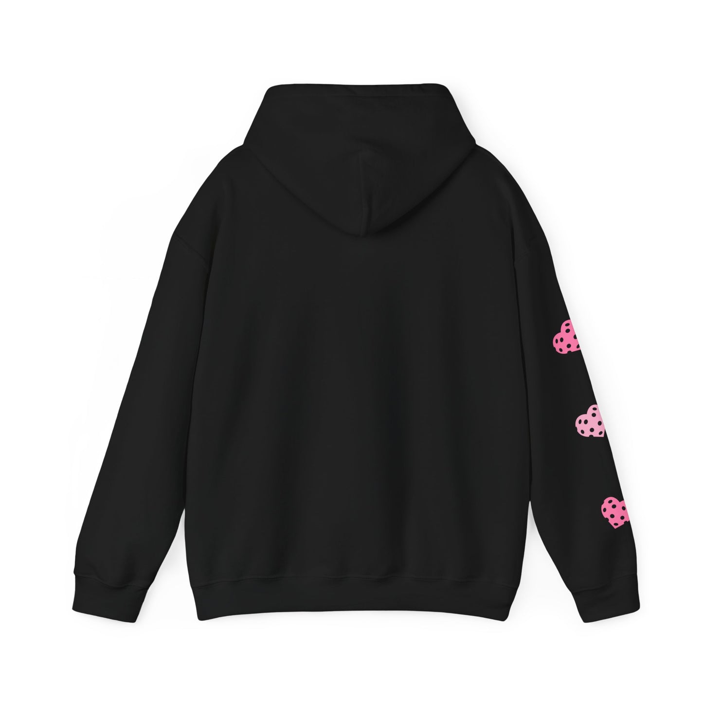 Pickleball LOVE Hoodie - can customize sleeves & back - add in notes