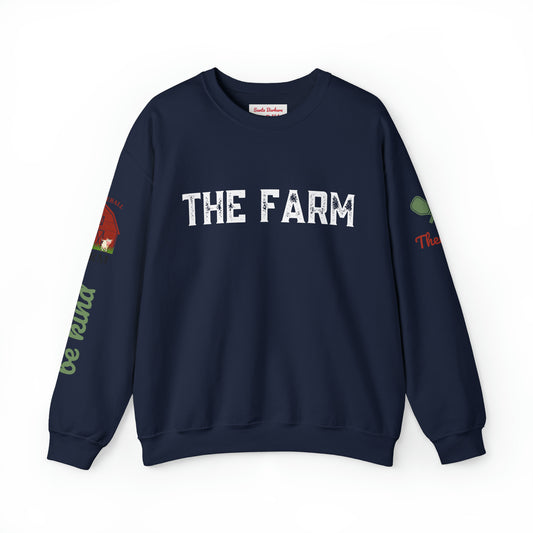 NEW! The Pickleball Farm Crewneck Sweatshirt - The Farm front
