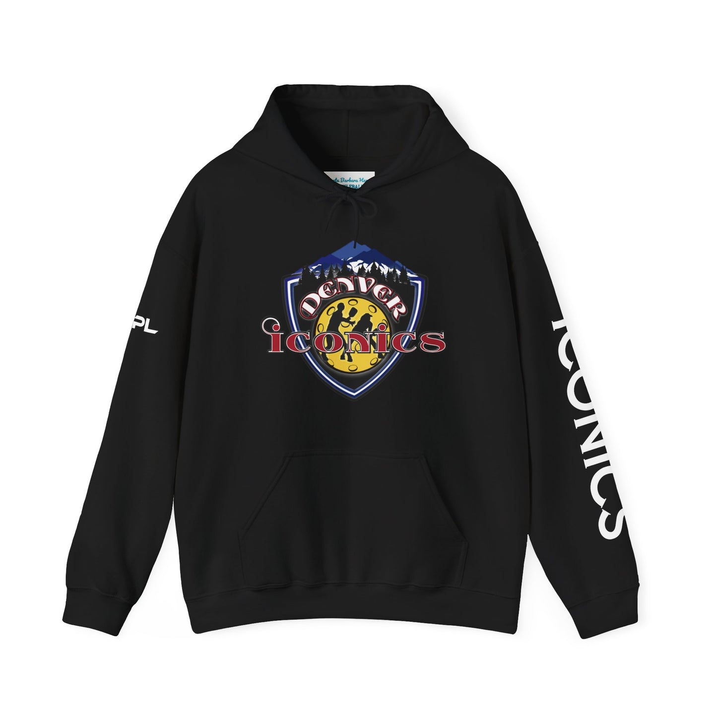 Denver Iconics NPL Team - 4 Sided Design - Unisex Hoodie (customize name)
