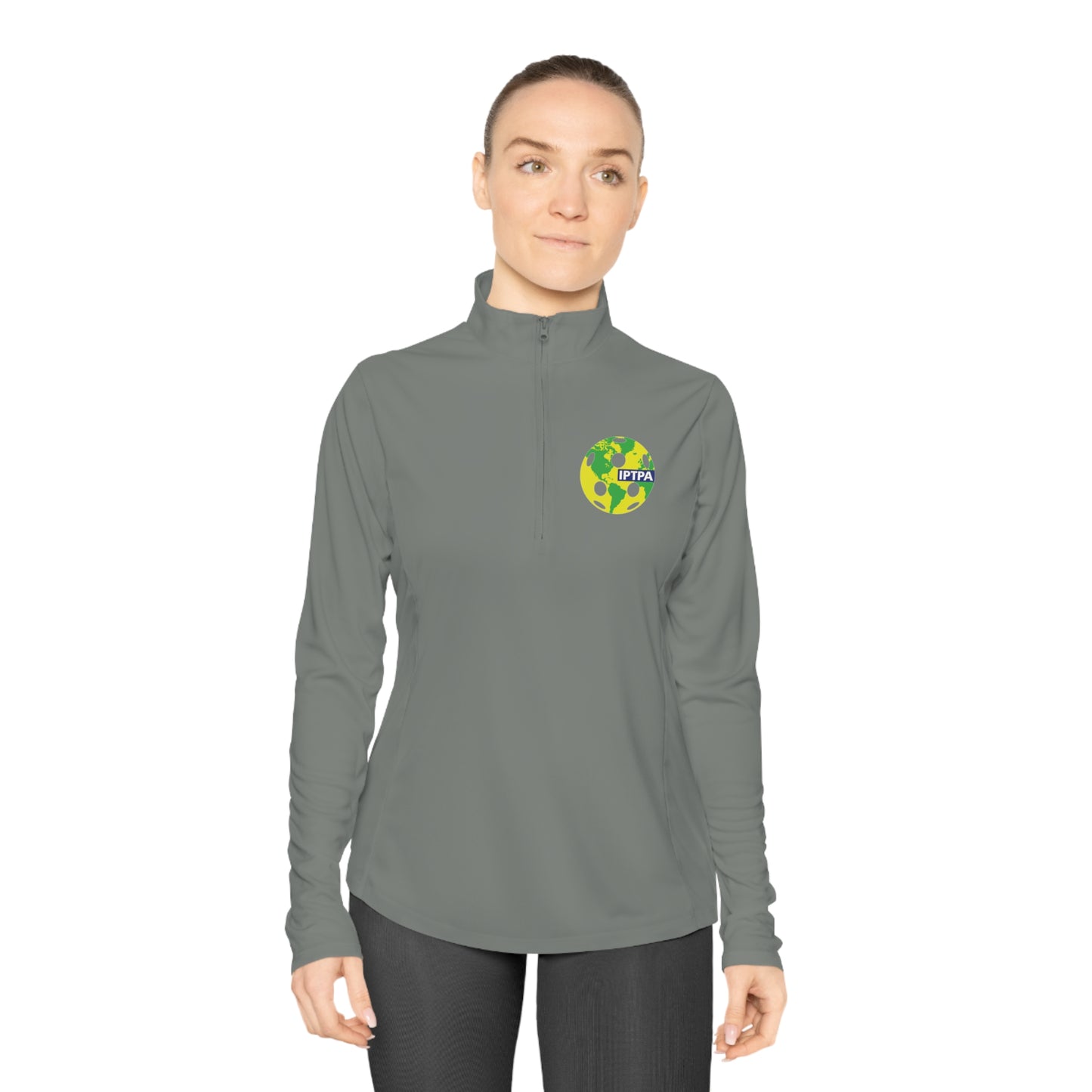 Alicia Ladies Moisture Wicking, SPF 40 - Quarter-Zip (customize name)