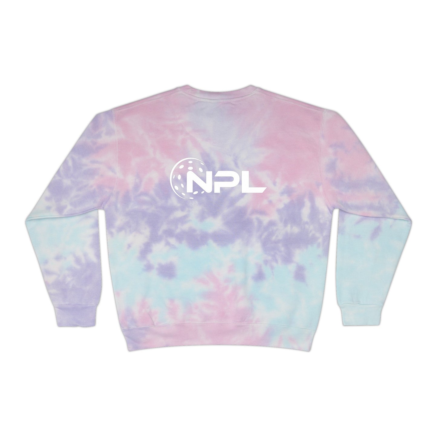 Boca Raton Picklers NPL Team “NPL” front, customize back Tie-Dye Crew