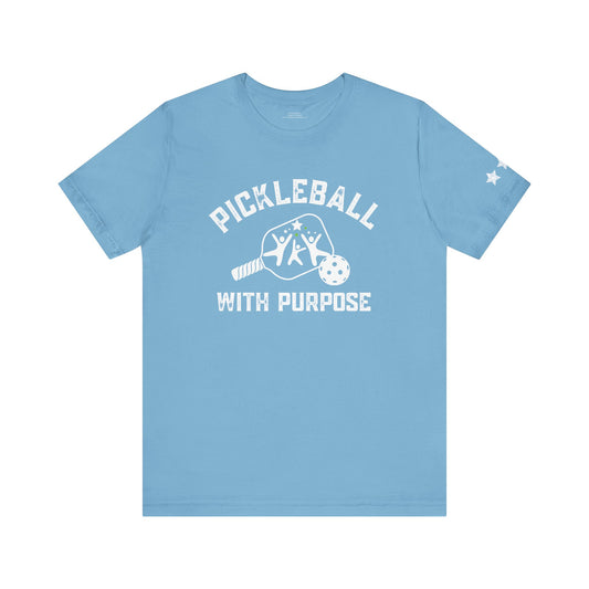 Pickleball with Purpose - Comfort Colors T Shirts - Garment Dyed