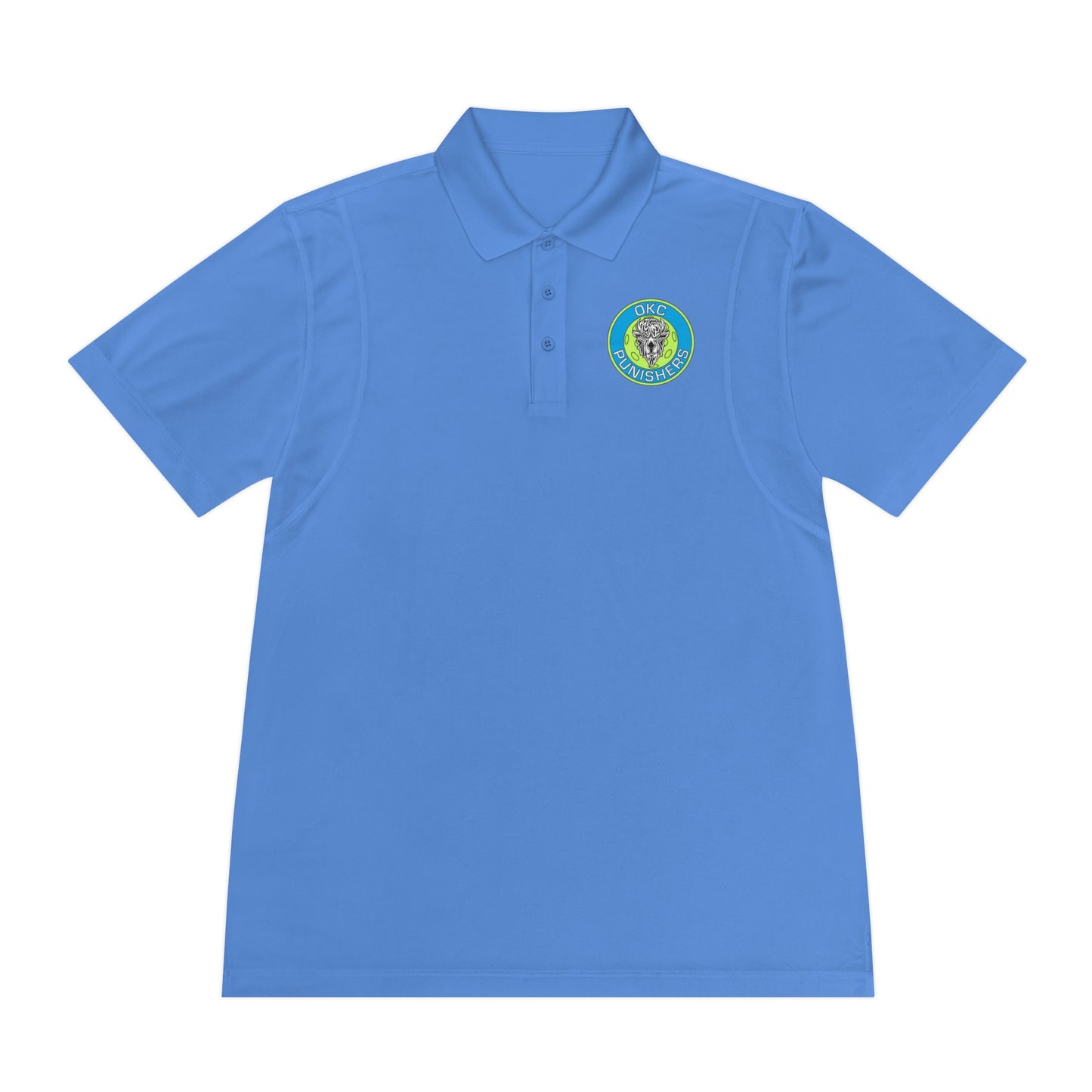 OKC Punishers NPL - Men's Moisture Wicking, Sport Polo Shirt