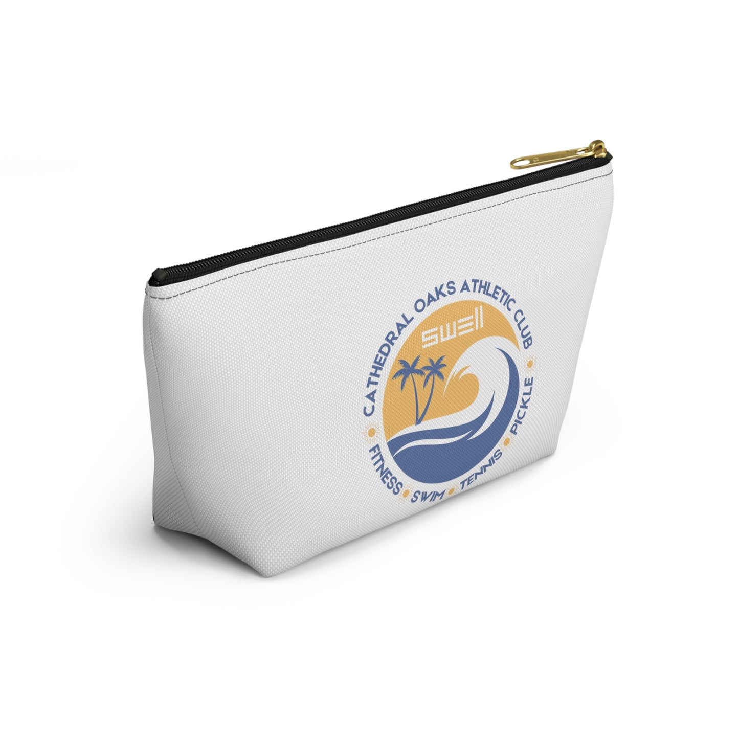 Cathedral Oaks Athletic Club Waterproof Cosmetic Bag