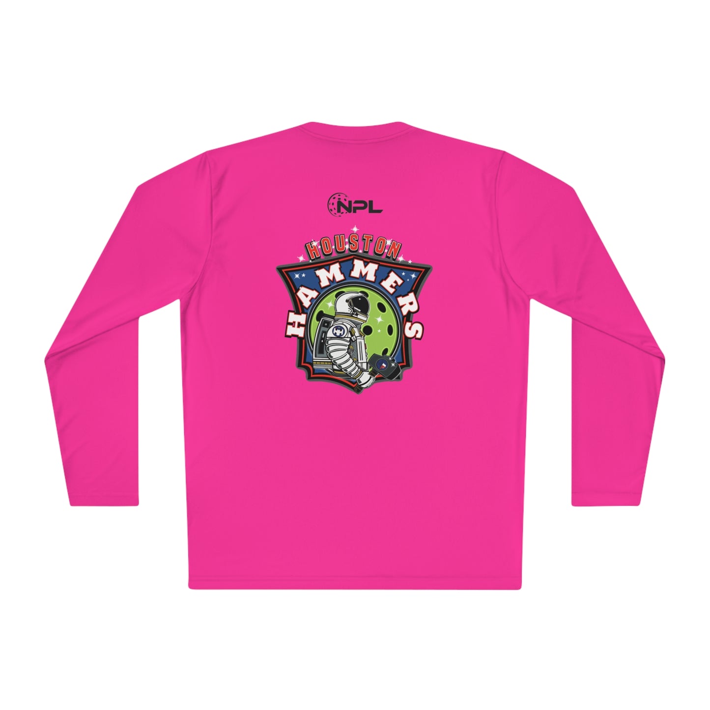 Houston Hammers - Men’s Cut/Unisex Lightweight Long Sleeve Tee