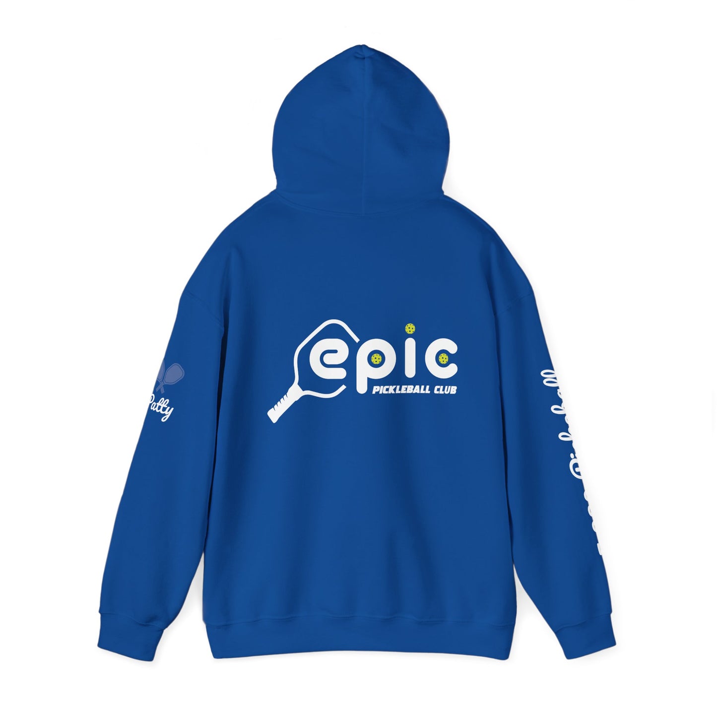 Copy of Copy of Epic Pickleball Unisex Heavy Blend™ Hoodie - 4 sided print -can customize sleeves