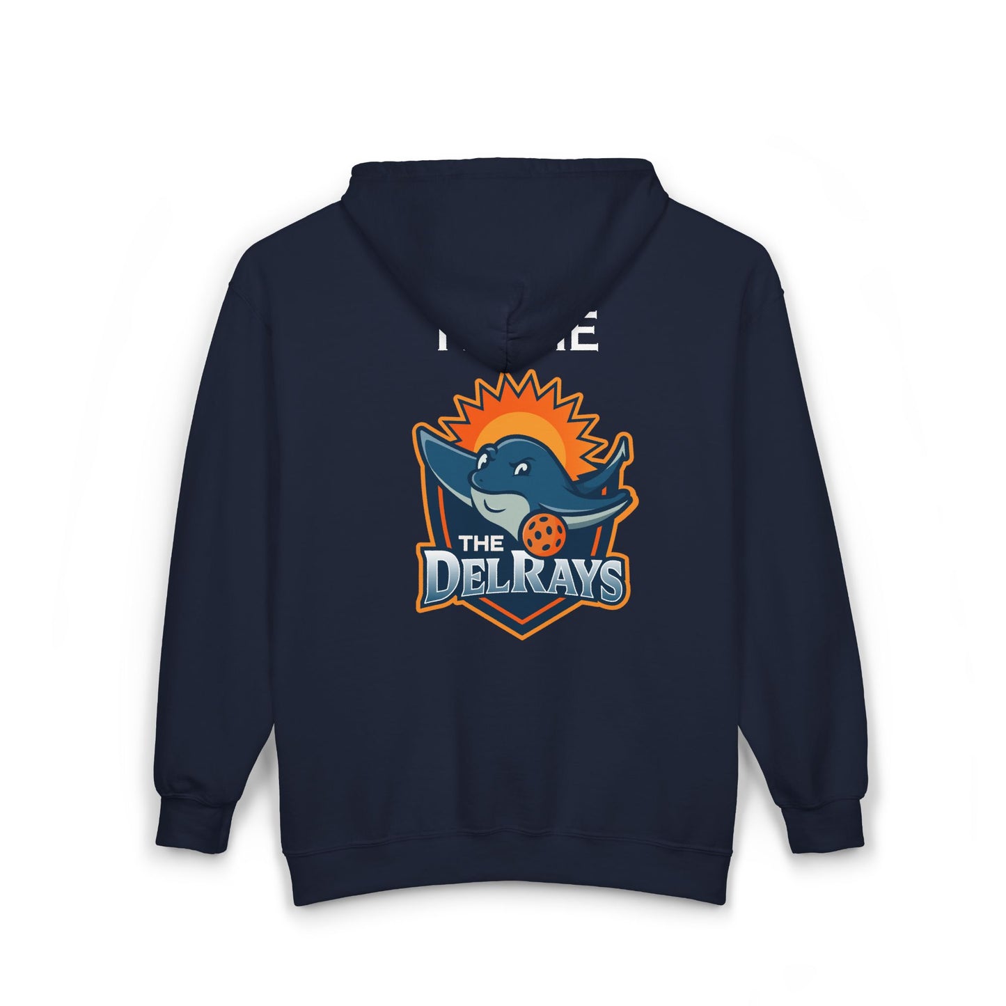 The Del Rays Unisex Zip Up Hoodie - Add name