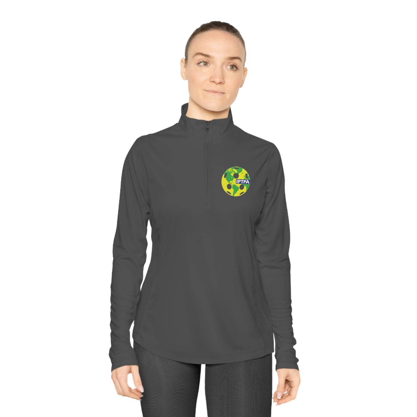 Alicia Ladies Moisture Wicking, SPF 40 - Quarter-Zip (customize name)