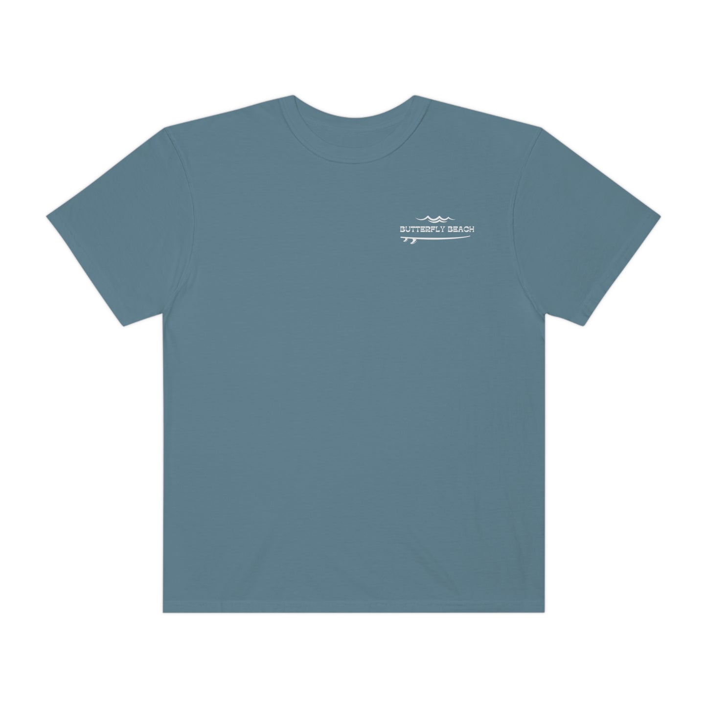 Butterfly Beach T-shirt Comfort Colors- 2 sided design