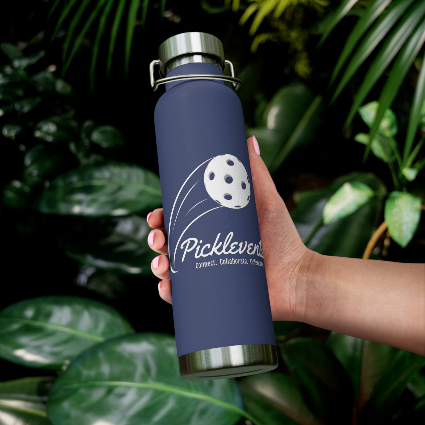 PICKLEVENTS Copper Vacuum Insulated Bottle, 22oz