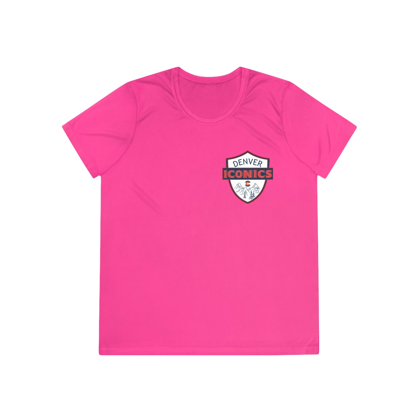Denver Iconics Ladies Competitor T SPF 40 - add name back