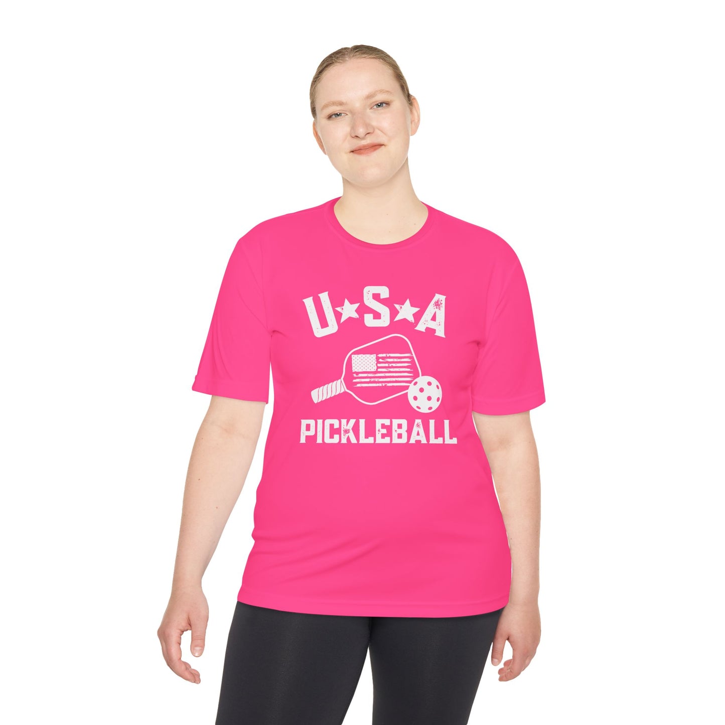 USA Pickleball - Unisex Moisture Wicking Tee