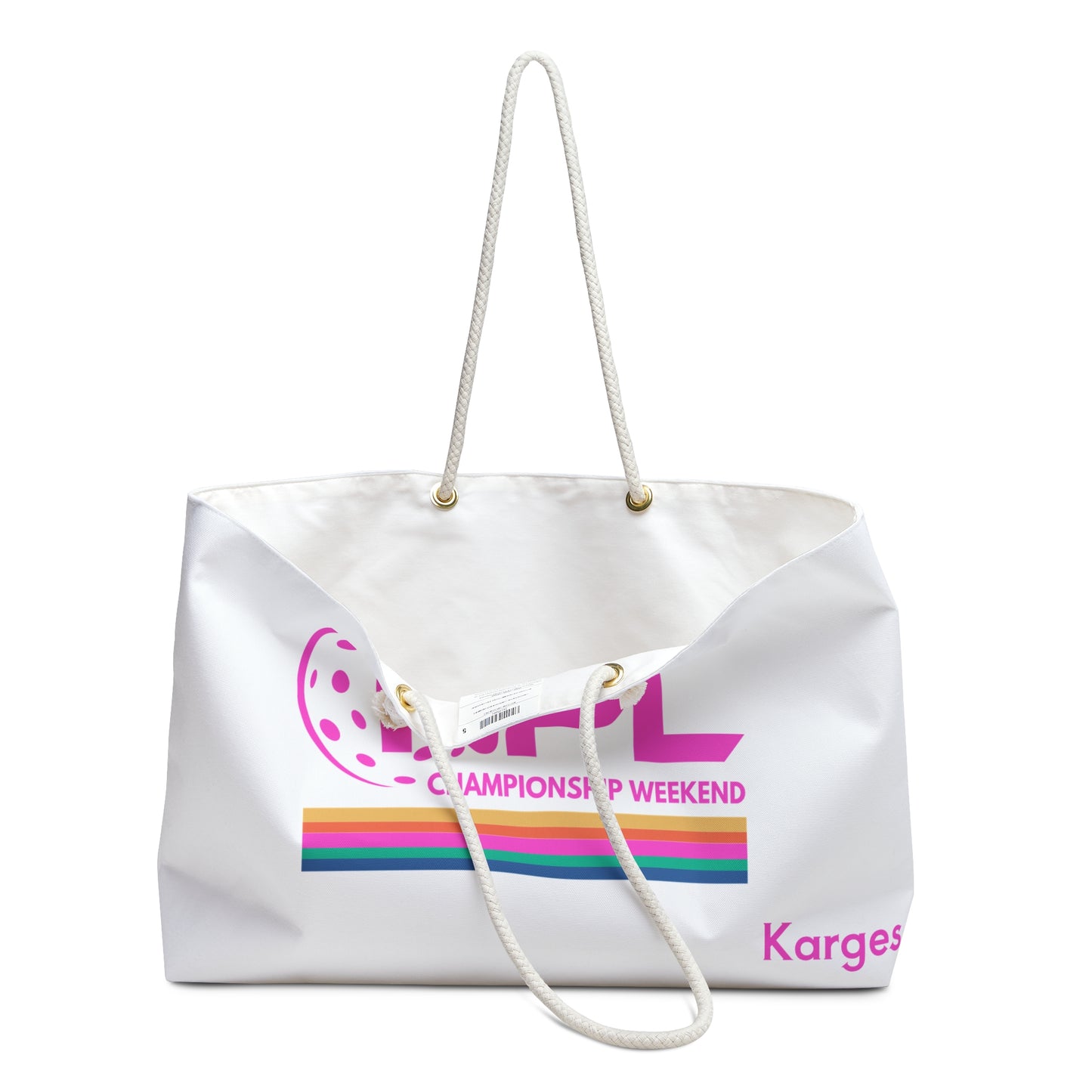 NPL Championship Weekend Travel Bag - Customize Name FREE