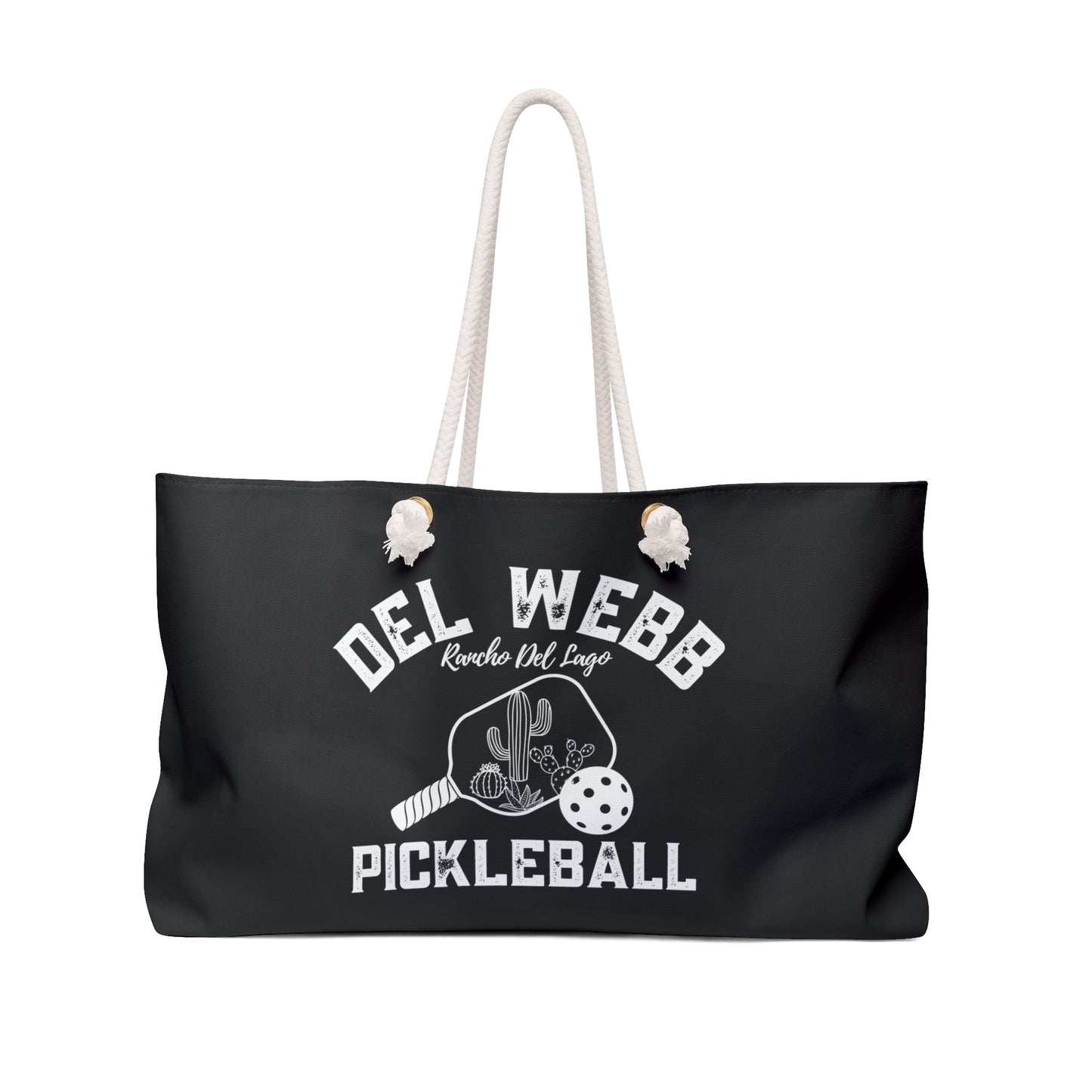 Del Webb Pickleball Weekender Court Bag - can customize w/ name
