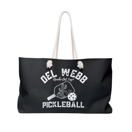 Del Webb Pickleball Weekender Court Bag - can customize w/ name