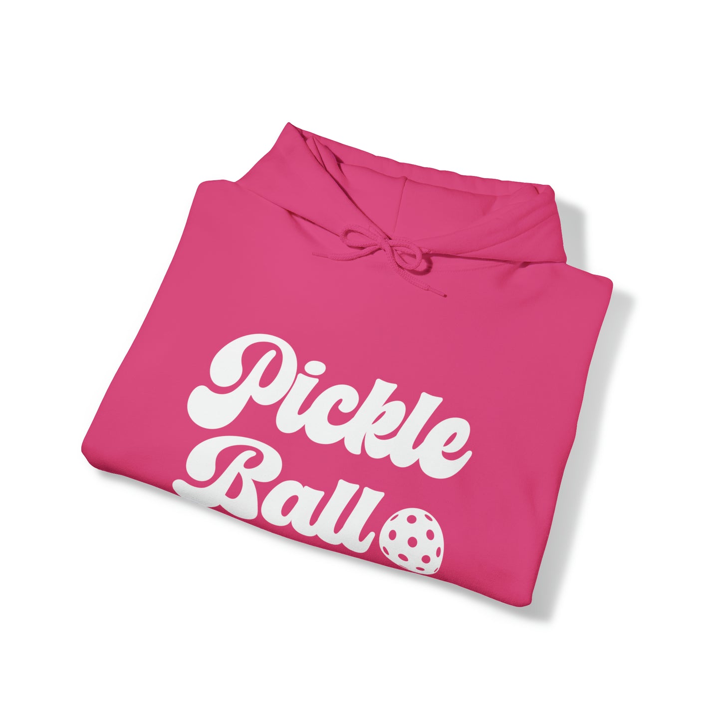 Retro Pickleball Hoodie - customize sleeves & back, add in notes