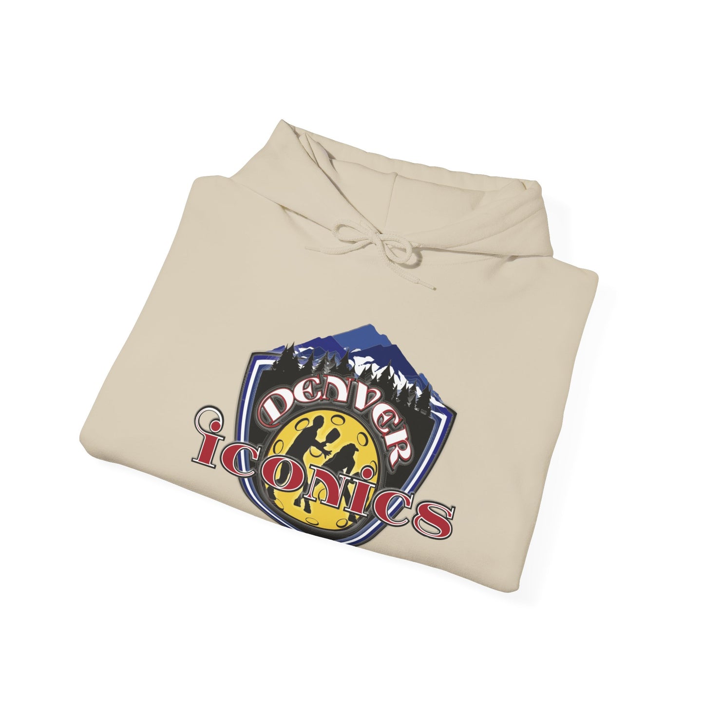 Denver Iconics NPL Team - 4 Sided Design - Unisex Hoodie (customize name)