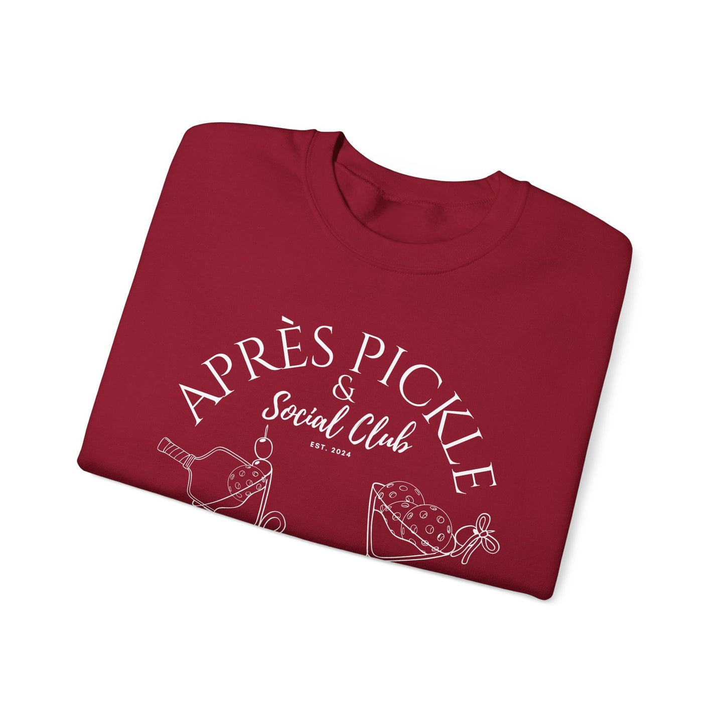 Apre’s Pickle & Social Club - Unisex Heavy Blend™ 50/50 Crew
