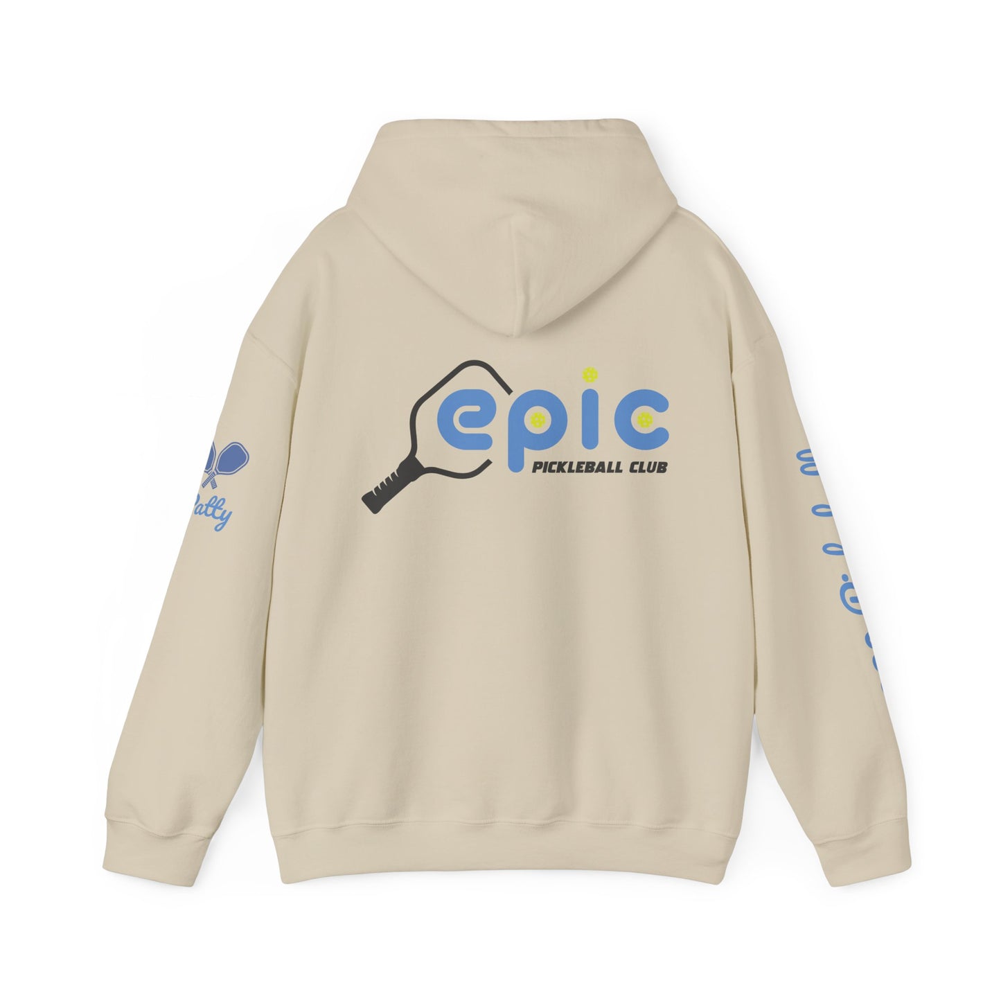 Copy of Copy of Epic Pickleball Unisex Heavy Blend™ Hoodie - 4 sided print -can customize sleeves