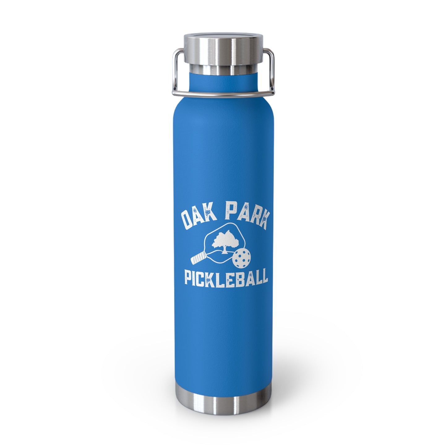 Oak Park Pickleball - Copper Vacuum Insulated Bottle, 22oz