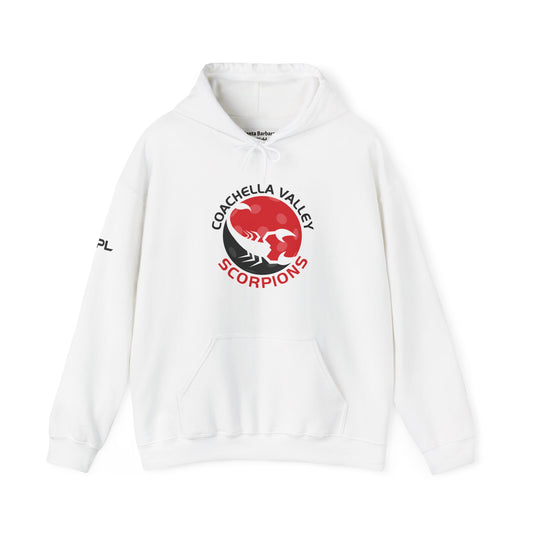 * Coachella Valley Scorpions Unisex Hoodie - one sided logo -can customize sleeve
