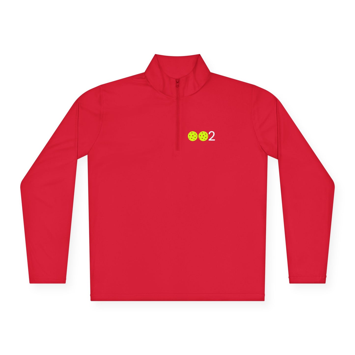 Kirsten PICKLZ 15 Unisex SPF 40 Moisture Wicking Quarter-Zip Pullover - add your number in instructions