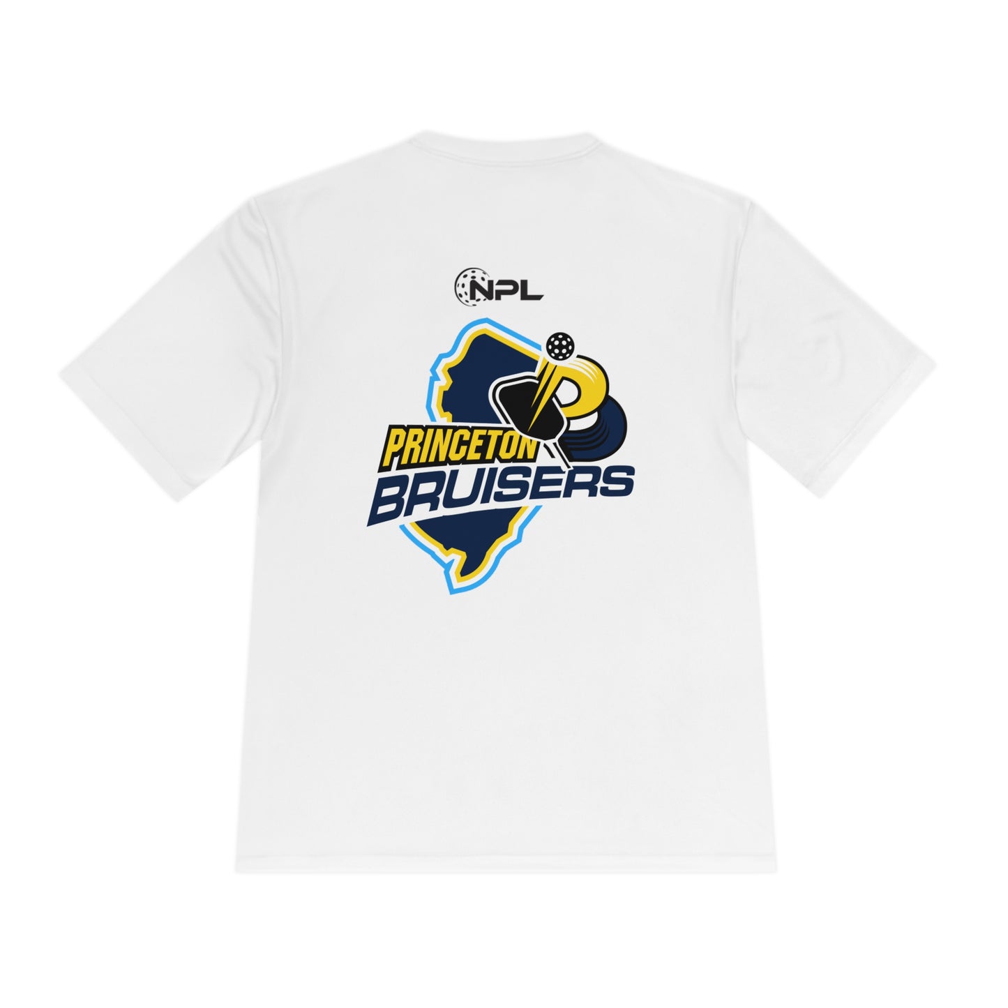 Princeton Bruisers - NPL Team Unisex Moisture Wicking Tee, SPF 40