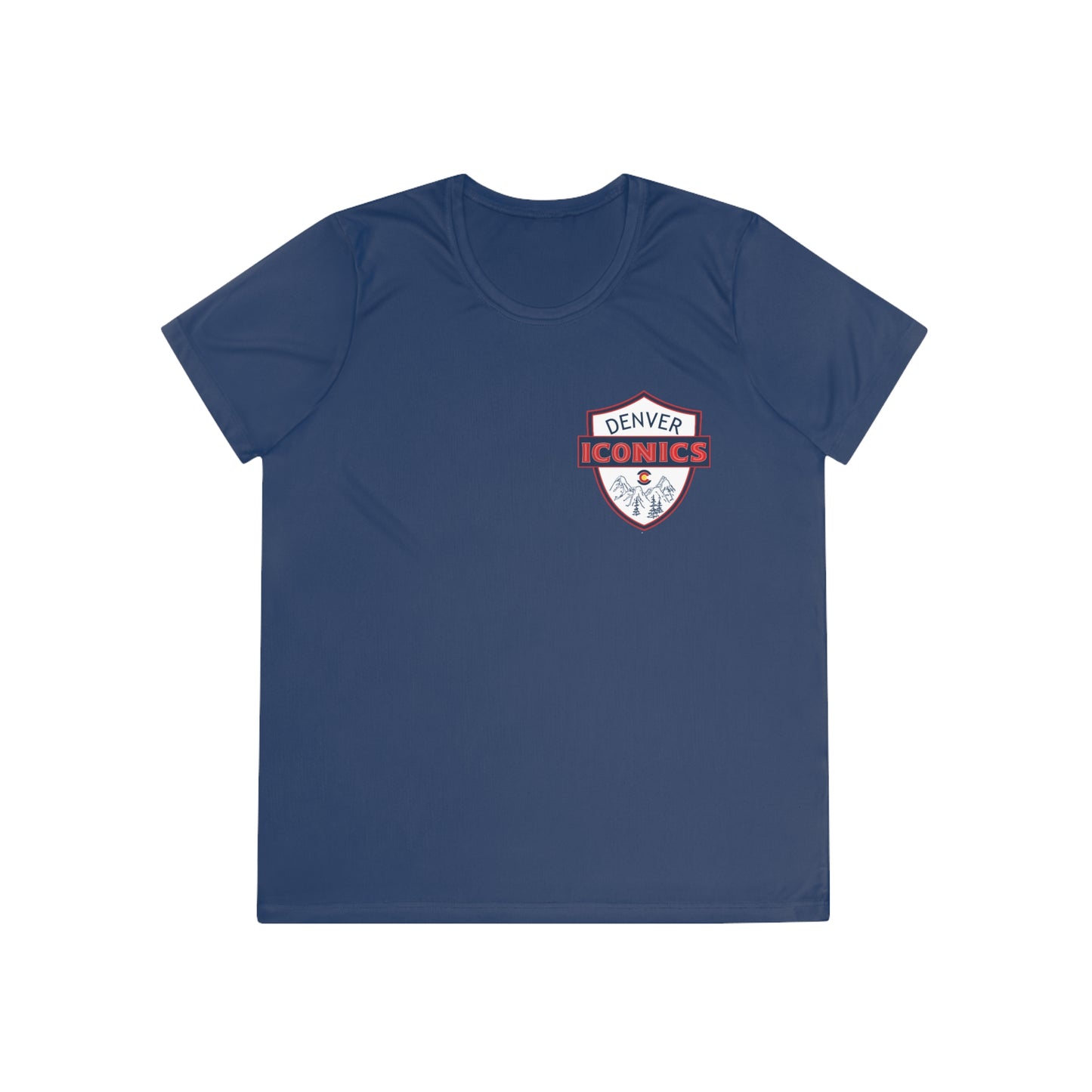 Denver Iconics Ladies Competitor T SPF 40 - add name back