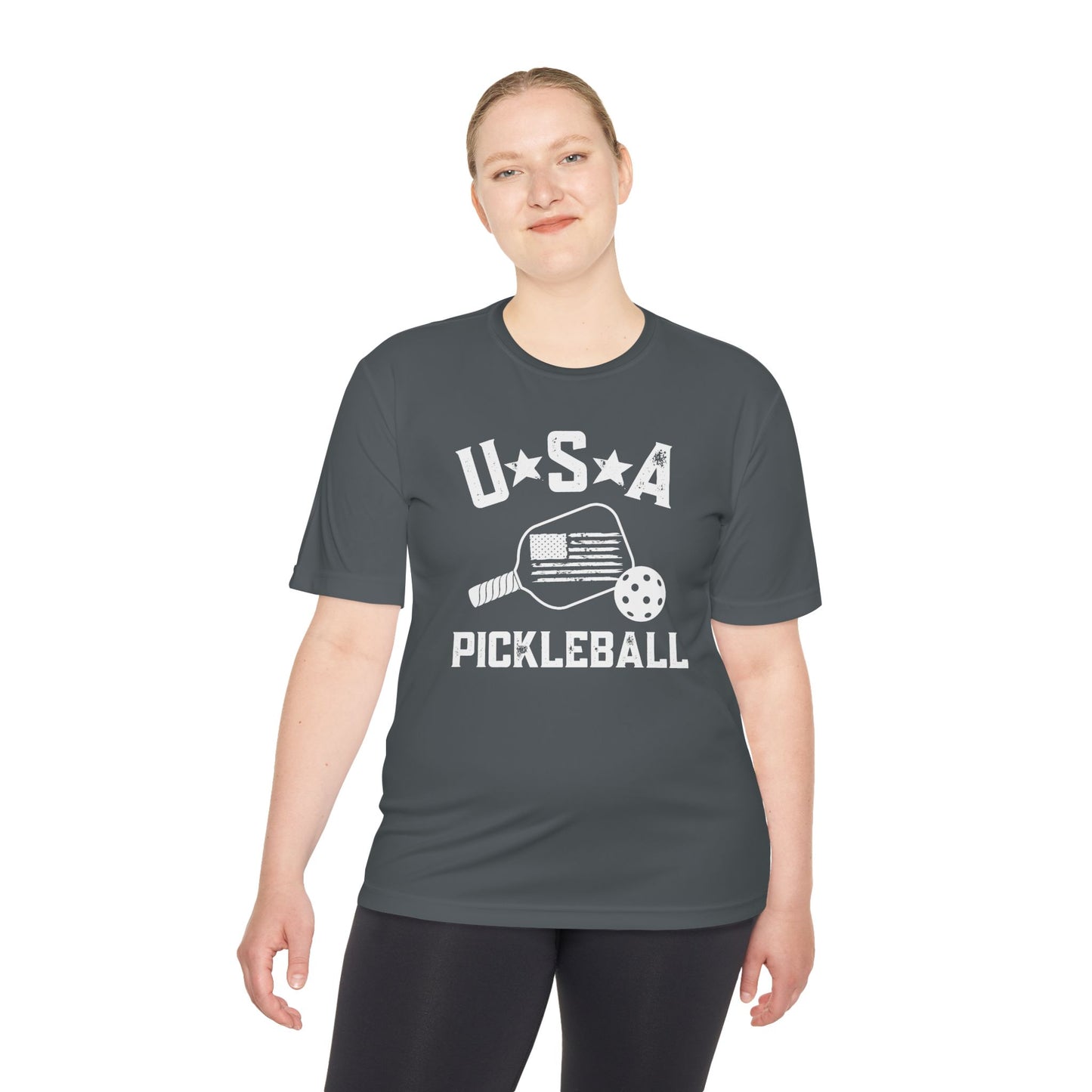 USA Pickleball - Unisex Moisture Wicking Tee