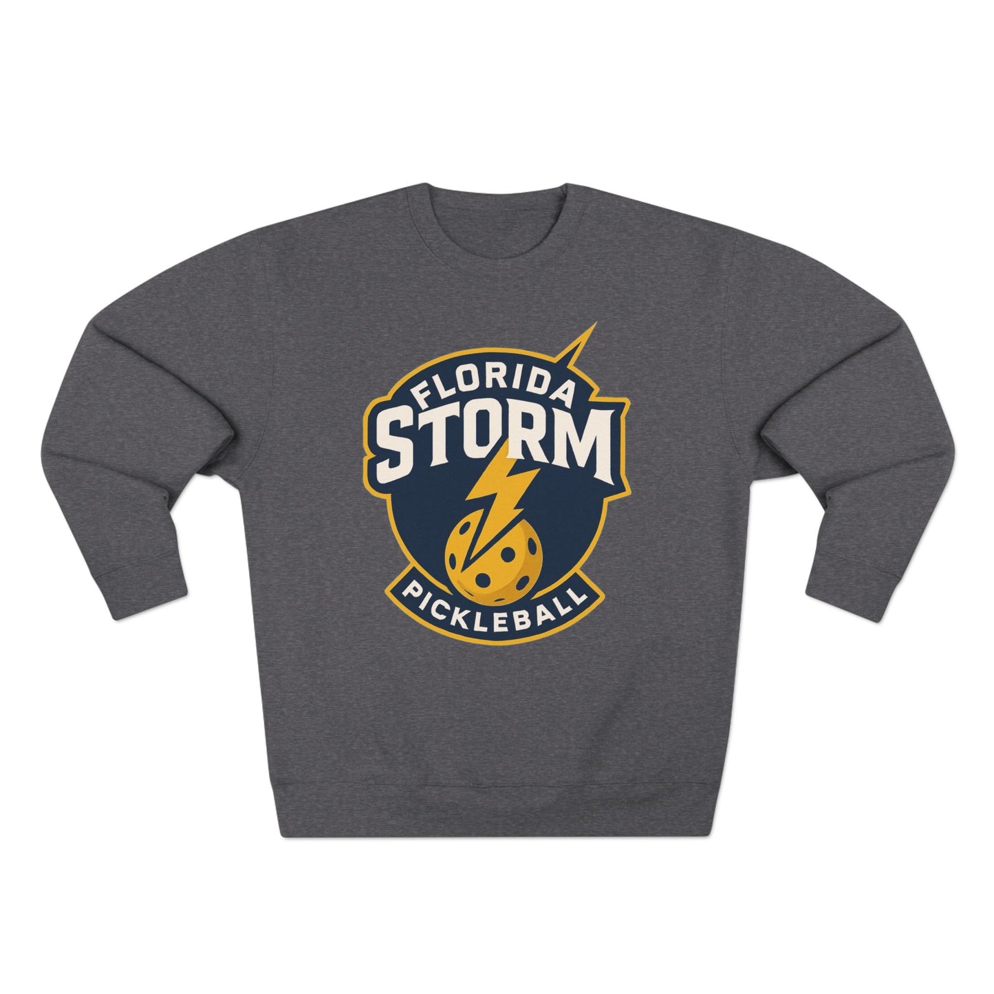 Florida Storm Unisex Crew- 2 sided (can personalize) warmer  80% cotton, 20% polyester