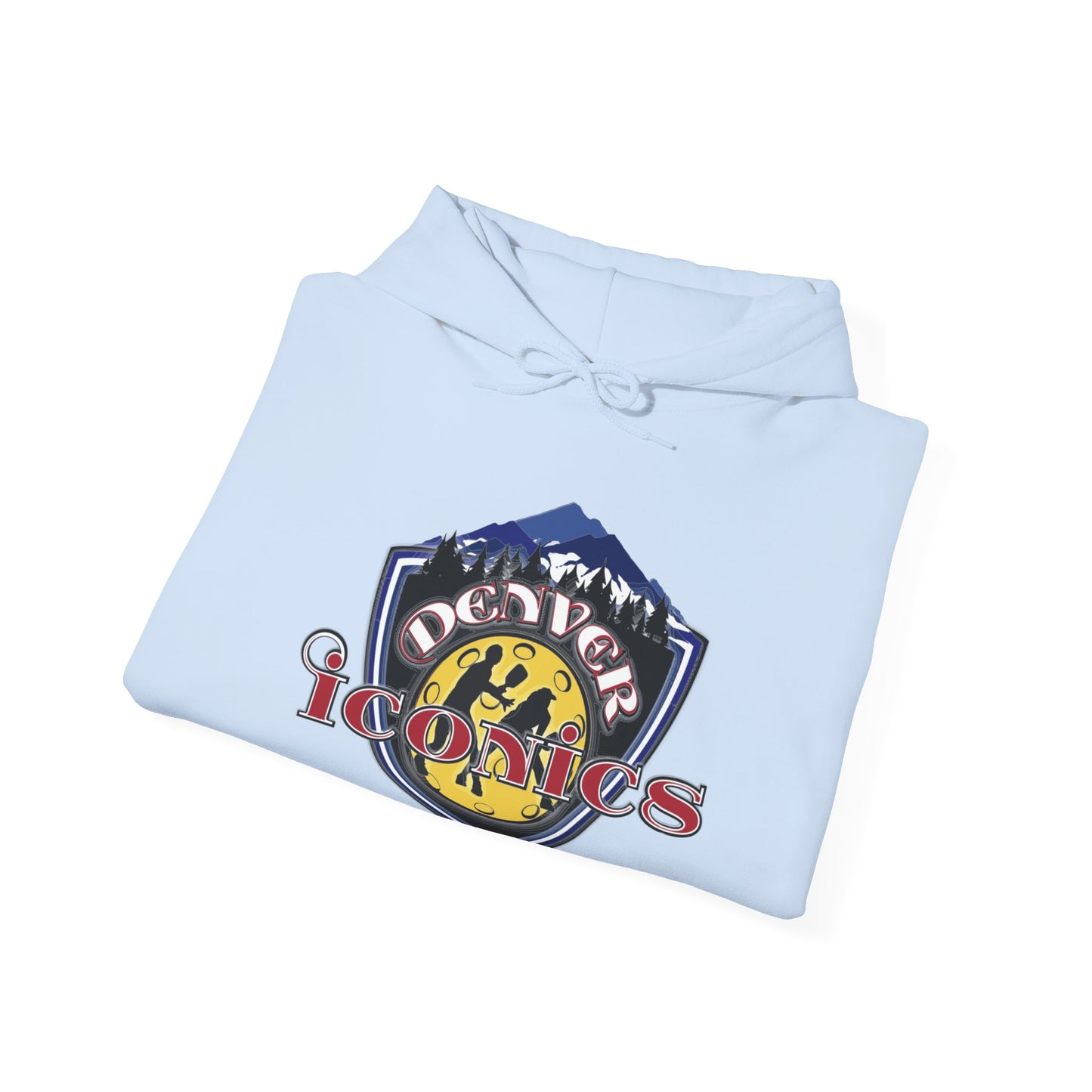 Denver Iconics NPL Team - 4 Sided Design - Unisex Hoodie (customize name)